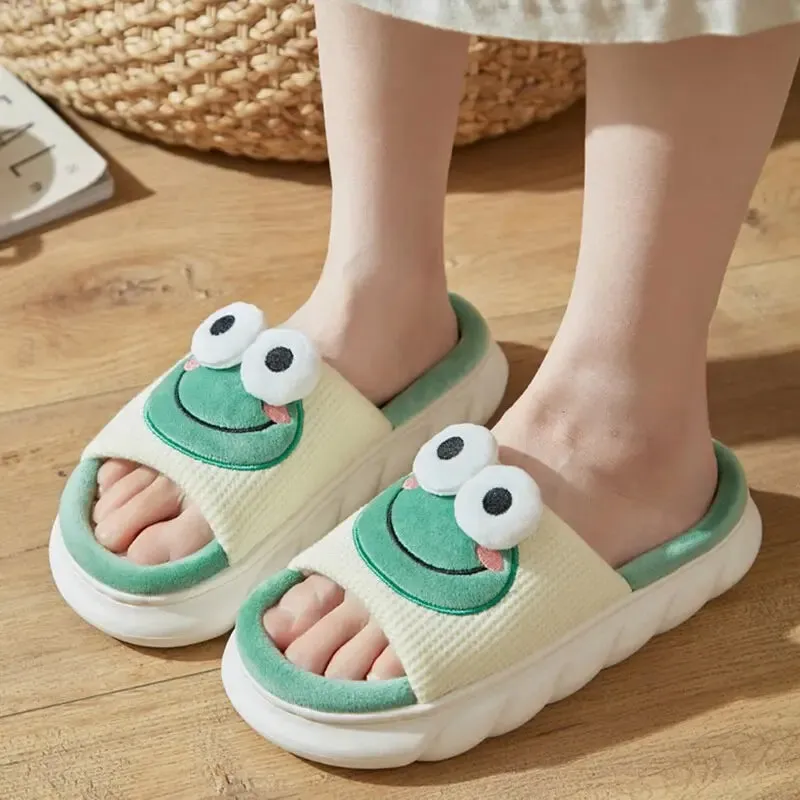 Women's non slip sole plush home Slippers