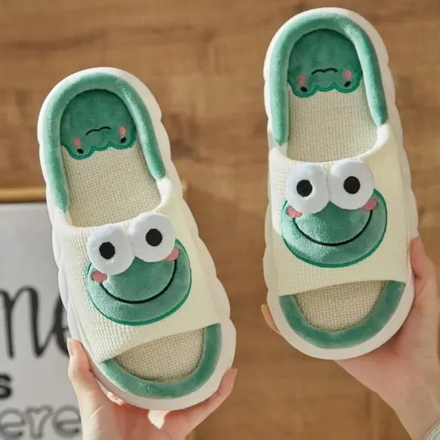 Women's non slip sole plush home Slippers