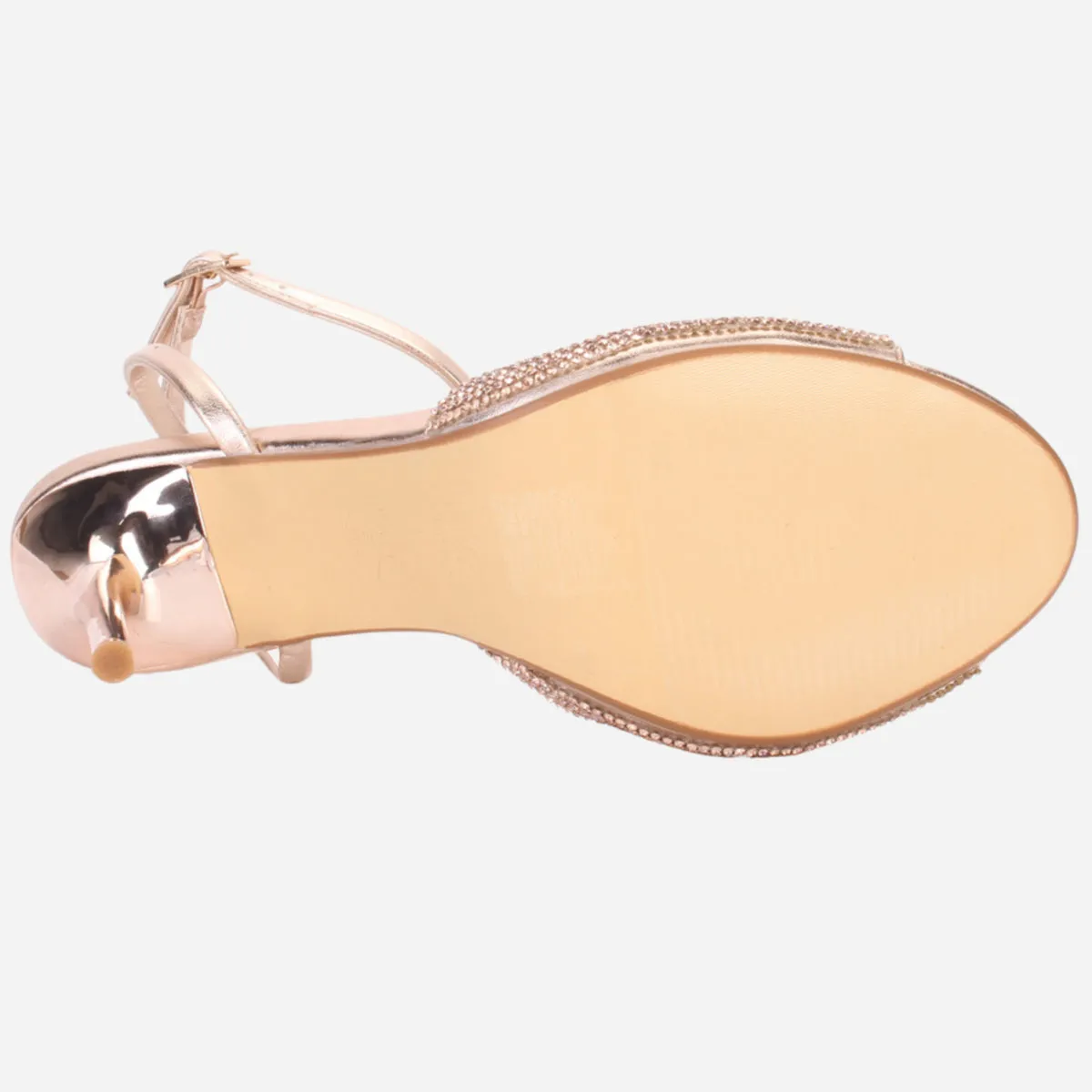 Women's "BILLAROS" Shimmery Stiletto Evening Sandals