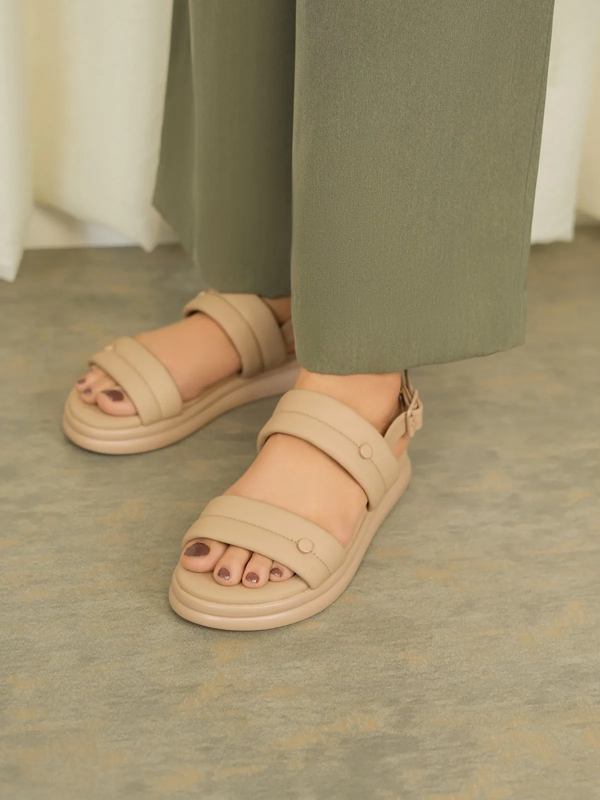 Womens "KAPULE" Comfy Backstrap Sandals