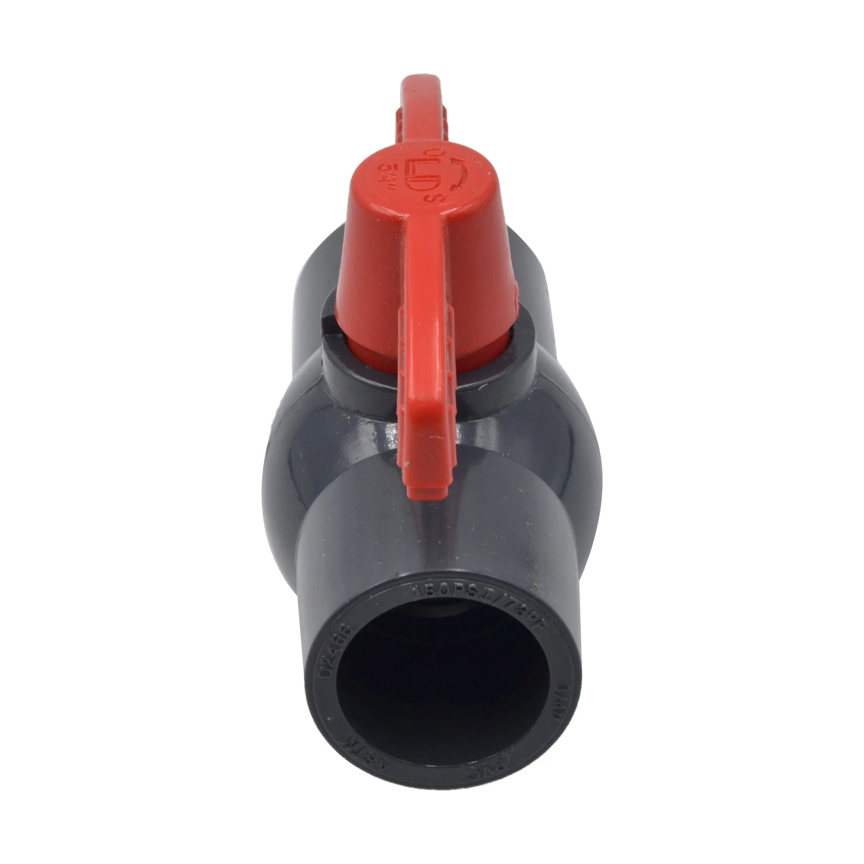 x4 PVC Pipe Female/Female 3/4" Slip Join Ball Valve