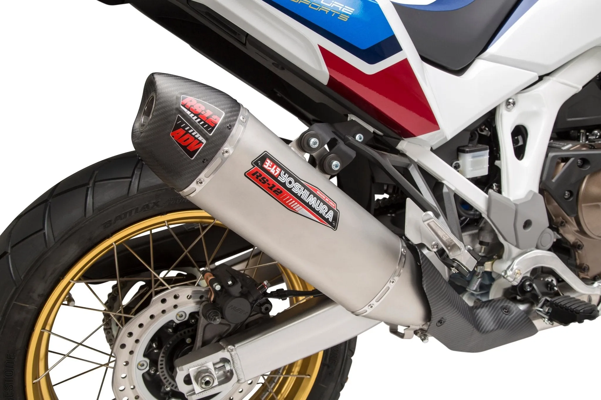 YOSHIMURA 12401BS520 RS-12 Slip On Exhaust